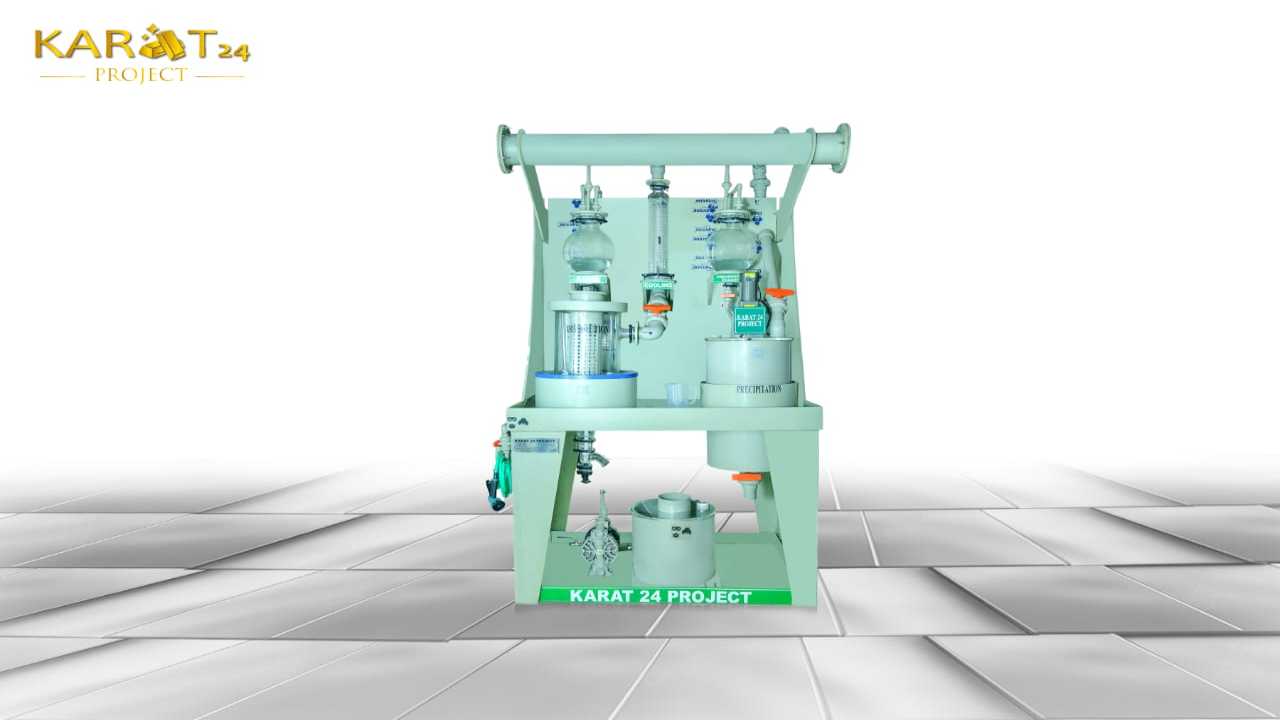 Automatic Gold Refining Plant