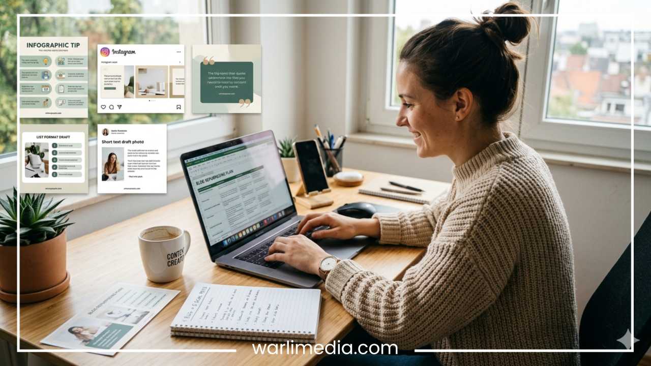 How to Repurpose One Blog Post into 5 Social Posts